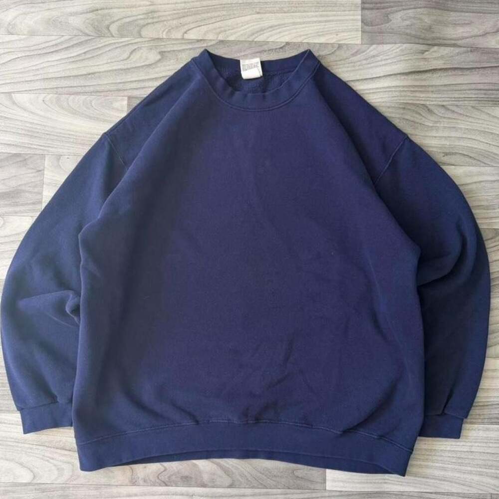 Vintage Cheetah Navy Crewneck Sweatshirt